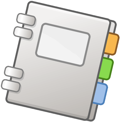 icon of notebook
